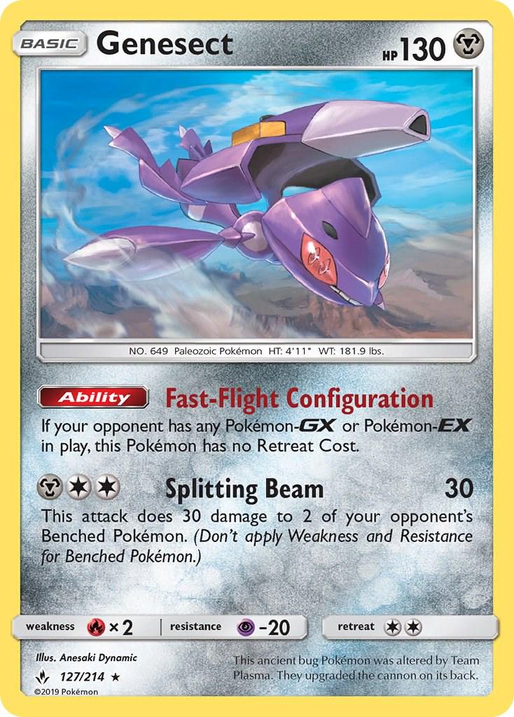 Genesect #127 Pokemon Unbroken Bonds