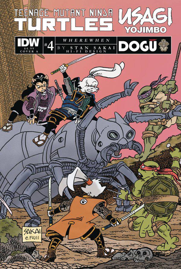 Teenage Mutant Ninja Turtles / Usagi Yojimbo: WhereWhen #4 (2023) Comic Books Teenage Mutant Ninja Turtles / Usagi Yojimbo: WhereWhen