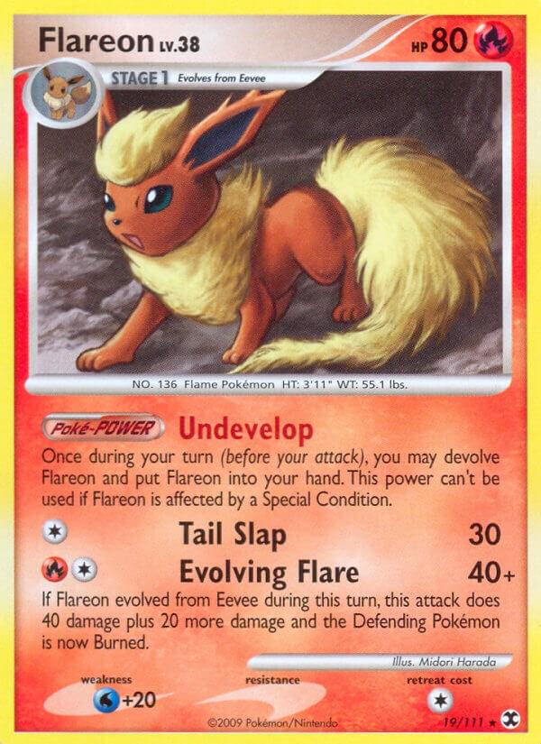 Flareon #19 Pokemon Rising Rivals