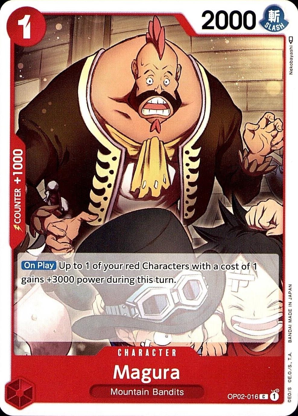 Magura OP02-016 One Piece Paramount War