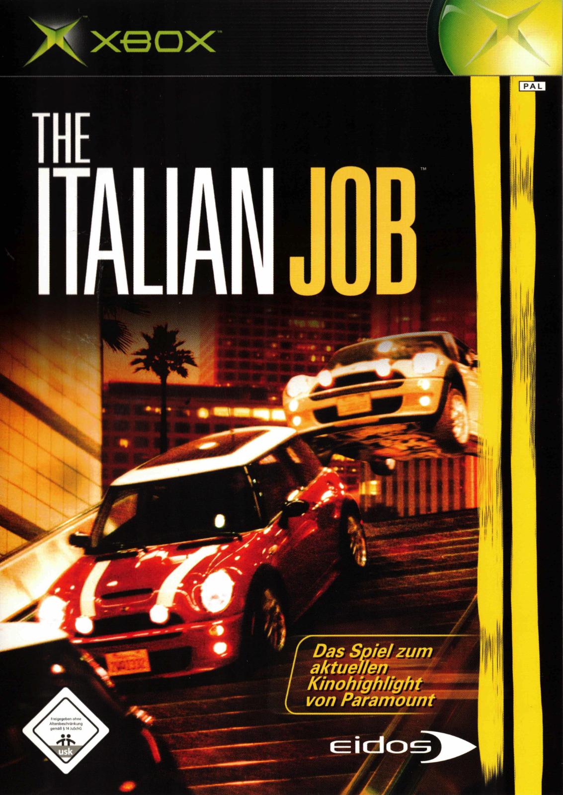 The Italian Job PAL Xbox