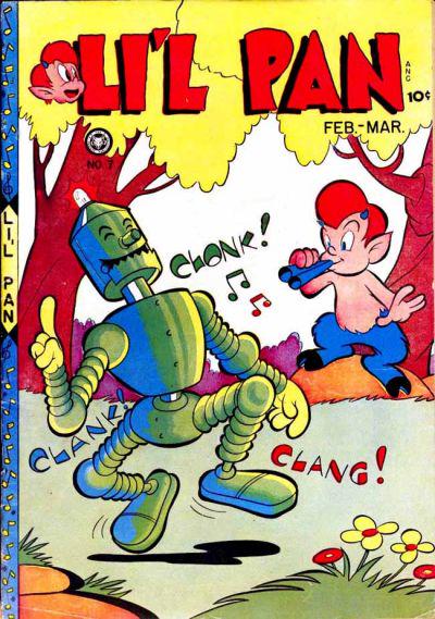 Li'l Pan #7 (1947) Comic Books Li'l Pan