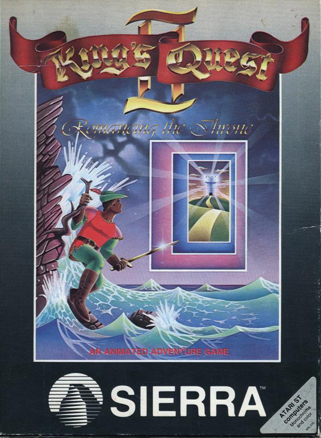 King's Quest II: Romancing the Throne Atari ST