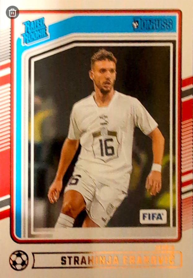 Strahinja Erakovic #192 Soccer Cards 2024 Panini Donruss