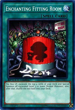 Enchanting Fitting Room SS03-ENB21 YuGiOh Speed Duel Starter Decks: Ultimate Predators