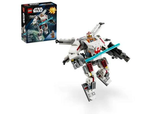 Luke Skywalker X-Wing Mech #75390 Cover Art