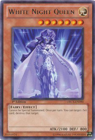 White Night Queen [1st Edition] ORCS-EN090 Cover Art