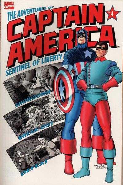 The Adventures of Captain America #4 (1991) Comic Books Adventures of Captain America