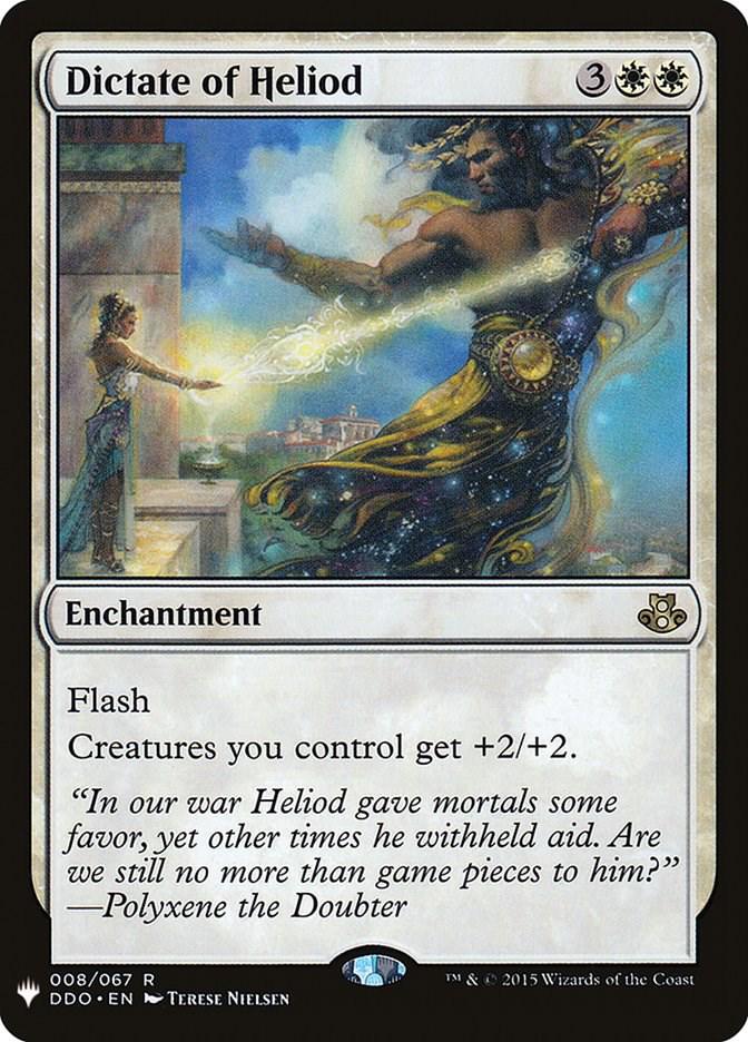 Dictate of Heliod #8 Magic The List Reprints