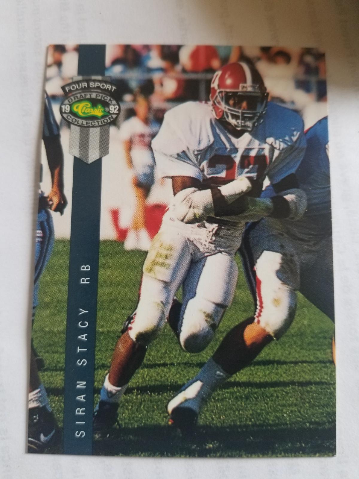 Siren Stacy #97 Football Cards 1992 Classic 4 Sport