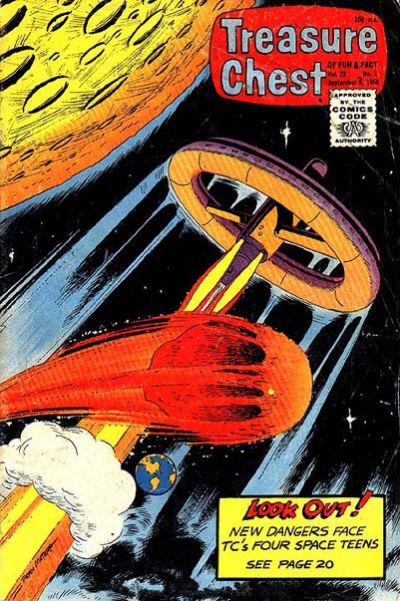 Treasure Chest of Fun and Fact #1 407 (1966) Comic Books Treasure Chest of Fun and Fact
