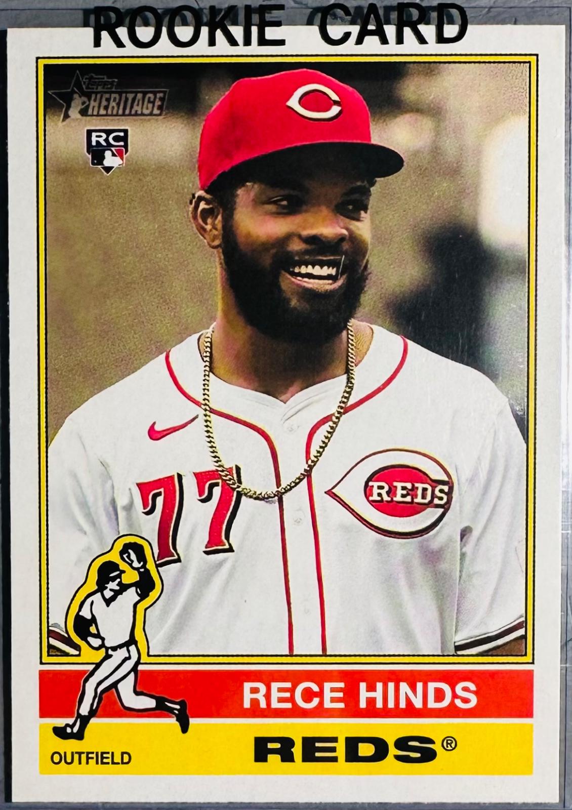 Rece Hinds #211 Baseball Cards 2025 Topps Heritage