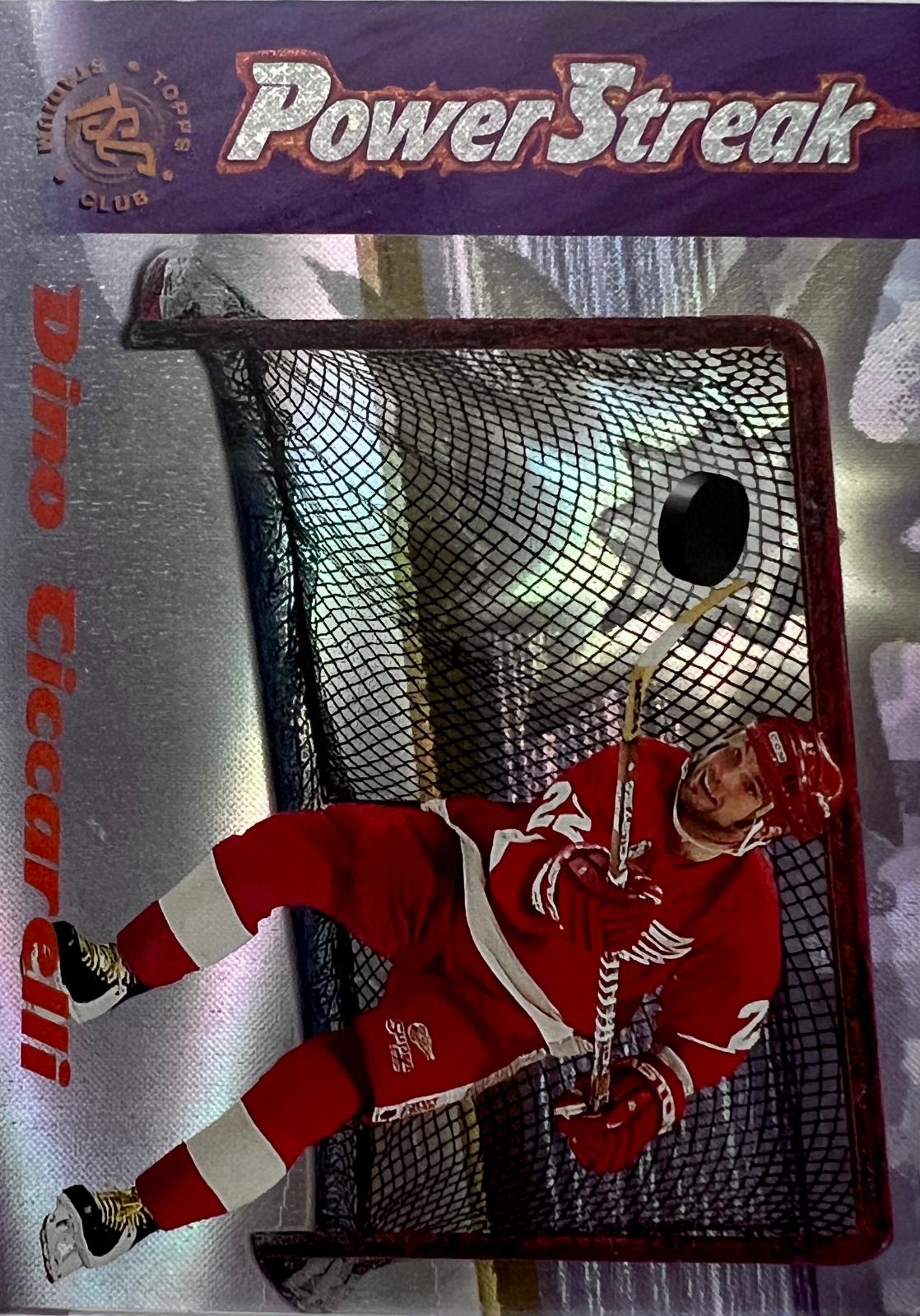 Dino Ciccarelli #PS7 Hockey Cards 1995 Stadium Club Power Streak