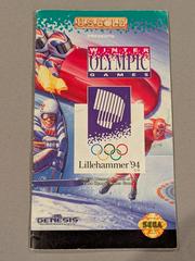 Manual | Winter Olympic Games Lillehammer 94 Sega Genesis
