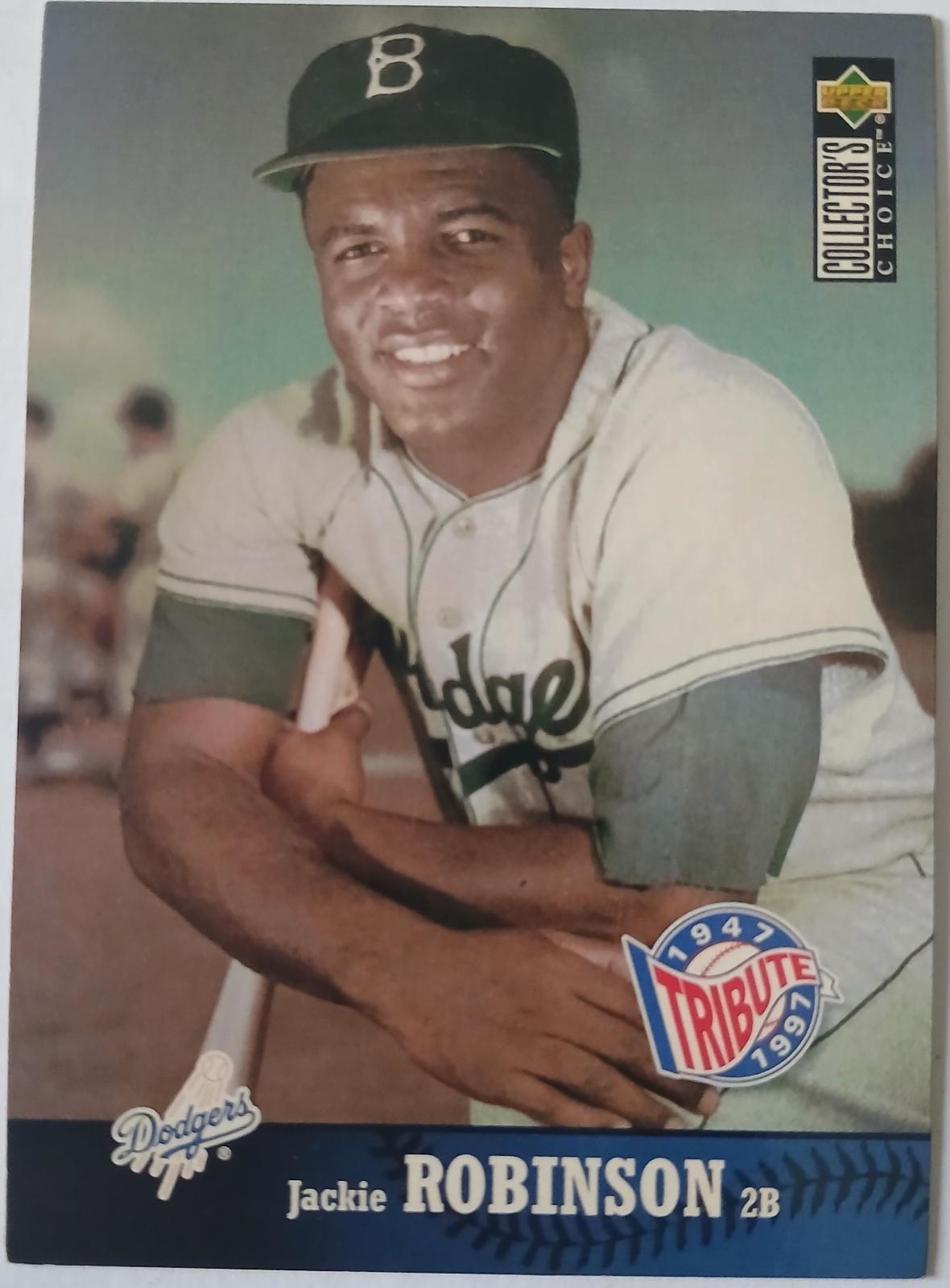Jackie Robinson #55 Prices | 1997 Collector's Choice | Baseball Cards