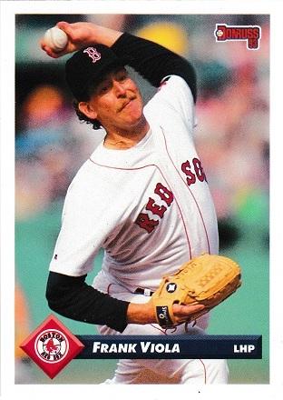 Frank Viola #91 Baseball Cards 1993 Donruss