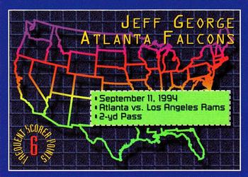 Jeff George #2 1994 Stadium Club Football Frequent Scorer Points