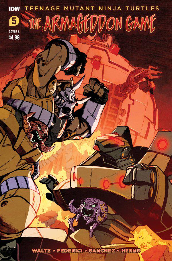Teenage Mutant Ninja Turtles: The Armageddon Game #5 (2023) Comic Books Teenage Mutant Ninja Turtles: The Armageddon Game