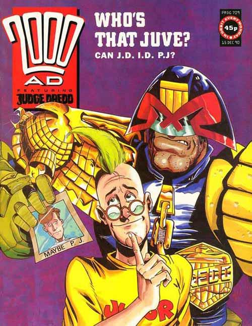 2000 AD #709 (1990) Comic Books 2000 AD