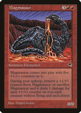 Magmasaur Magic Tempest
