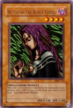 Witch of the Black Forest MRD-116 YuGiOh Metal Raiders