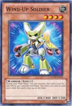 Wind-Up Soldier GENF-EN013 YuGiOh Generation Force