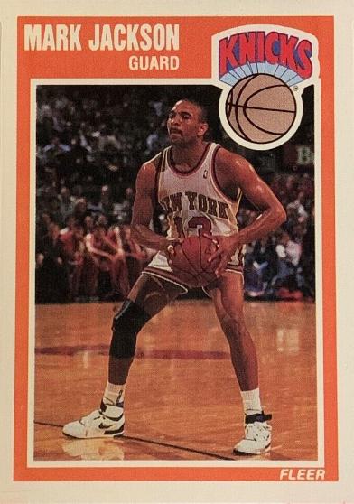 Mark Jackson #101 Basketball Cards 1989 Fleer