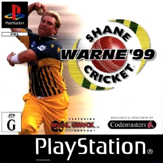 Shane Warne 99 Cricket PAL Playstation