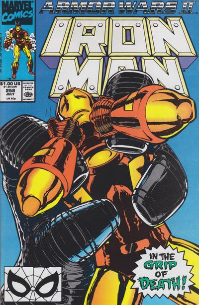 Iron Man #258 (1990) Comic Books Iron Man