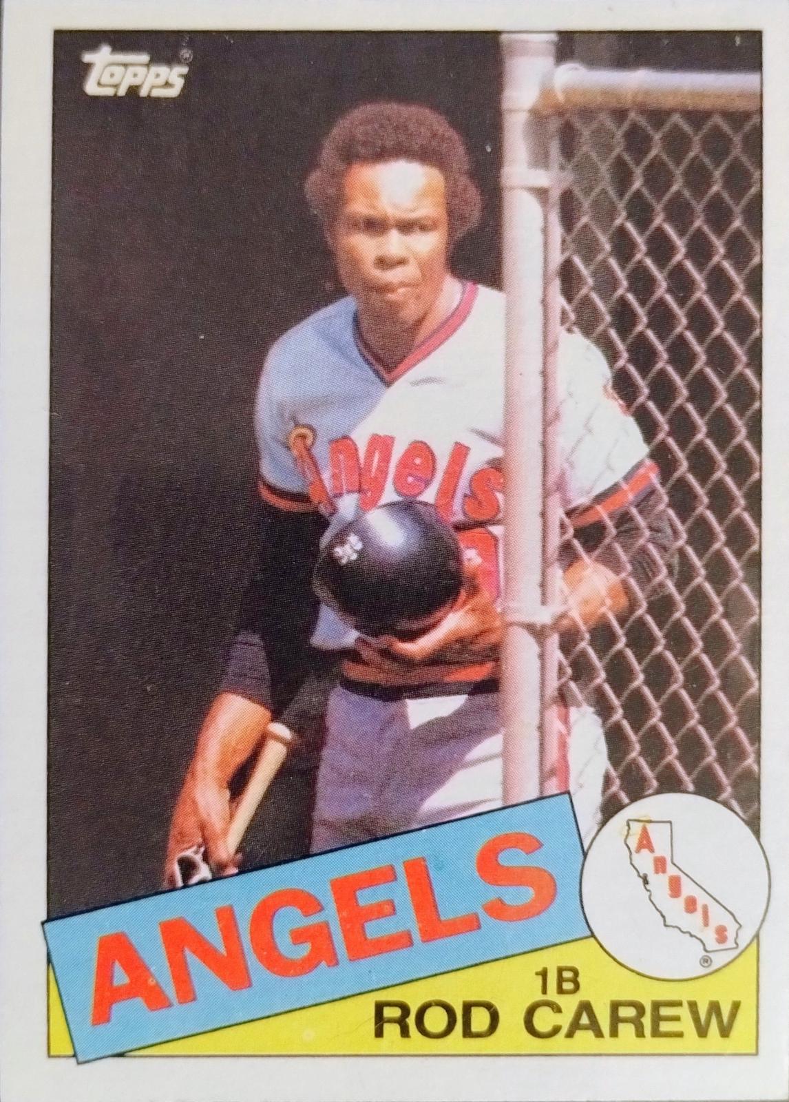 Rod Carew #300 Baseball Cards 1985 Topps