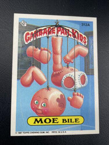 MOE Bile #312A 1987 Garbage Pail Kids