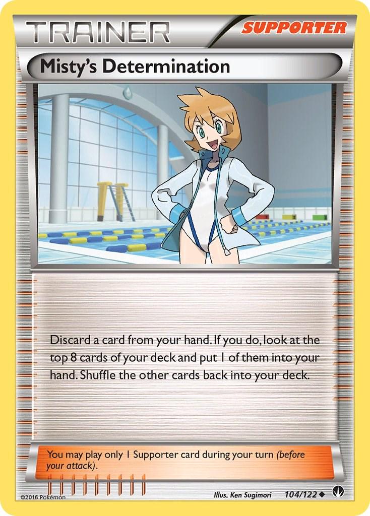 Misty's Determination #104 Pokemon BREAKpoint