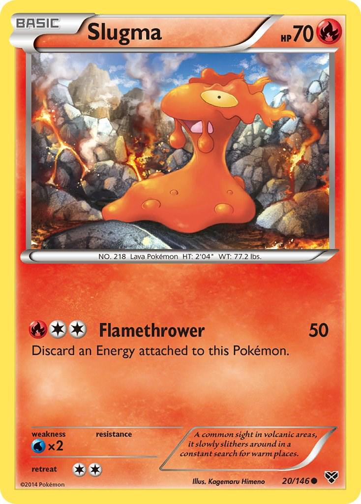 Slugma #20 Pokemon XY