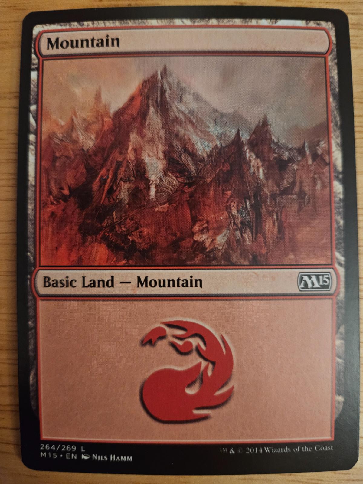 Mountain #264 Magic M15