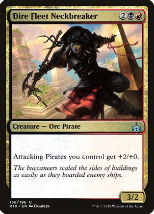 Dire Fleet Neckbreaker #156 Magic Rivals of Ixalan