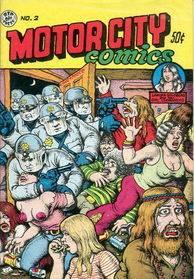 Motor City Comics #2 (1970) Comic Books Motor City Comics