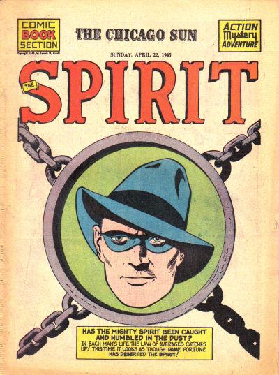 Spirit #4/22/1945 (1945) Comic Books Spirit