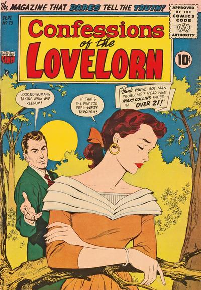 Lovelorn #73 (1956) Comic Books Lovelorn