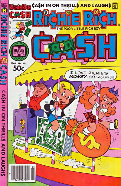 Richie Rich Cash #40 (1981) Comic Books Richie Rich Cash