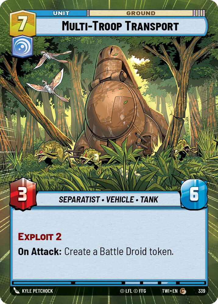 Multi-Troop Transport [Hyperspace Foil] #339