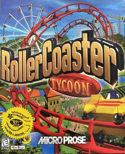 Roller Coaster Tycoon Cover Art