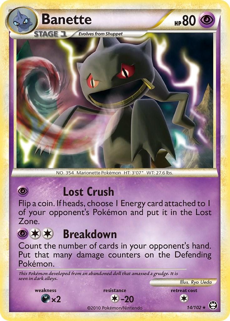 Banette #14 Pokemon Triumphant