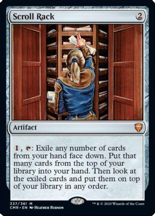 Scroll Rack Magic Commander Legends