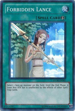 Forbidden Lance STOR-EN061 YuGiOh Storm of Ragnarok