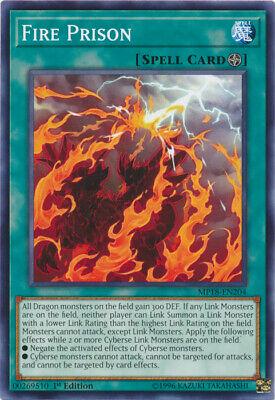 Fire Prison MP18-EN204 YuGiOh 2018 Mega-Tin Mega Pack