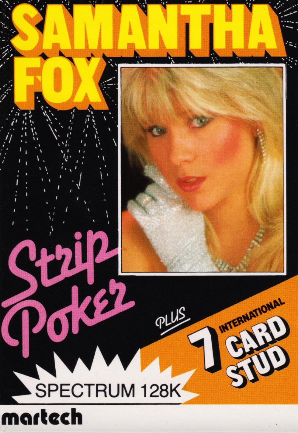Samantha Fox Strip Poker 128 ZX Spectrum