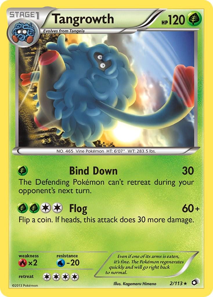 Tangrowth #2 Pokemon Legendary Treasures