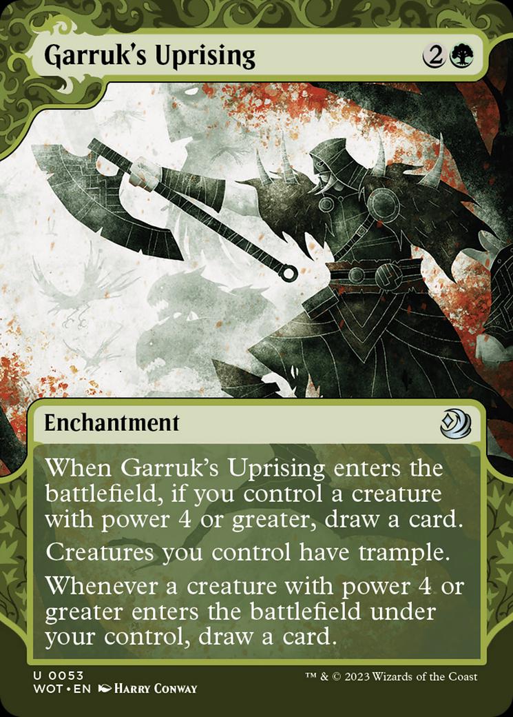 Garruk's Uprising (Magic Wilds of Eldraine Enchanting Tales)