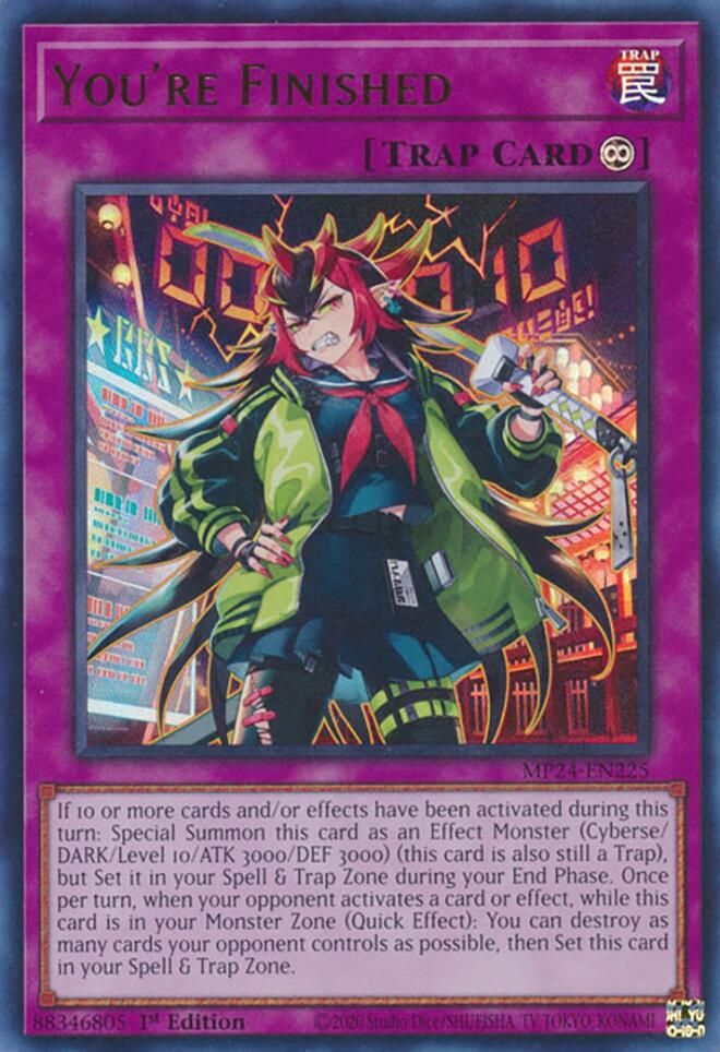 You're Finished MP24-EN225 YuGiOh 25th Anniversary Tin: Dueling Mirrors