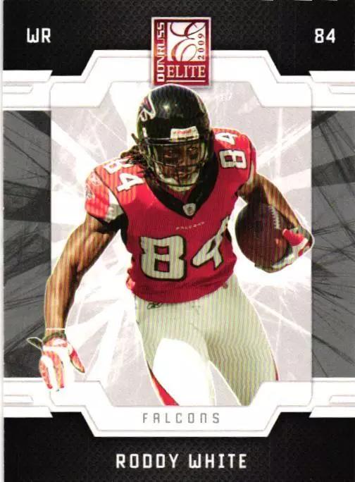 Roddy White #5 Football Cards 2009 Panini Donruss Elite